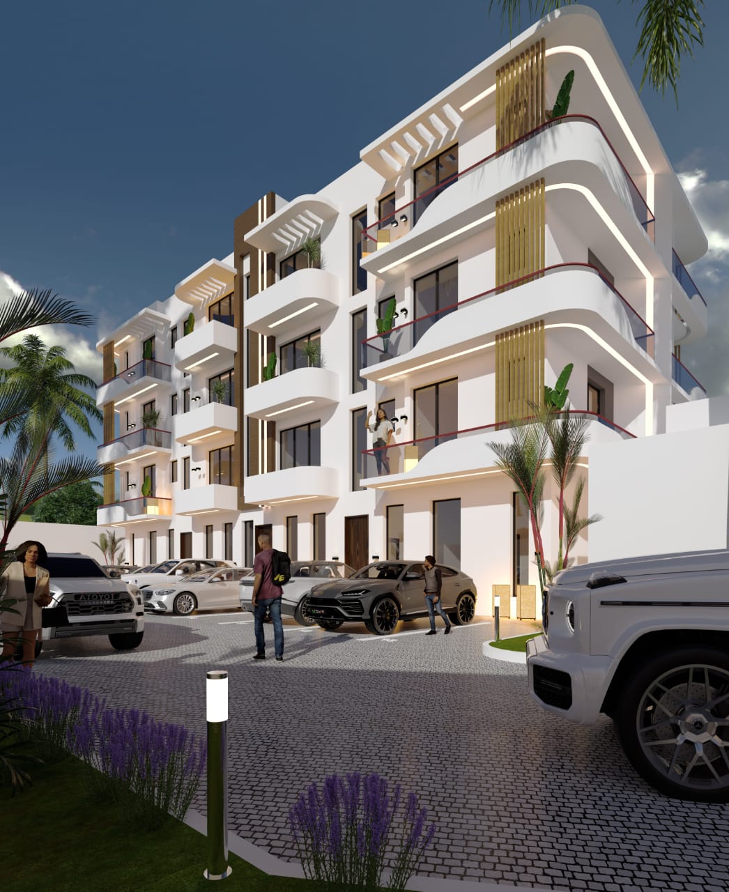 3-BED APARTMENT 3D IMAGE 3